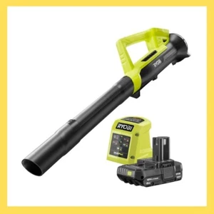 Ryobi 18V ONE+ Cordless Electric Jet Leaf Blower 2Ah Lithium Battery Charger Kit - Picture 1 of 5