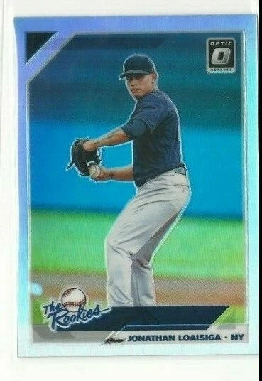 2019 Optic Baseball JONATHAN LOAISIGA The Rookies Holo Refractor Rookie RC - Image 1 of 1