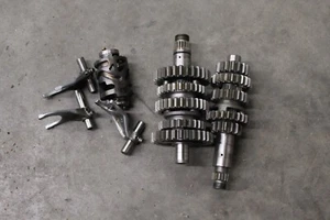 2007 YAMAHA YZ250F TRANSMISSION INPUT OUTPUT SHIFT DRUM TRANS 250 YZ YZ250 07 #3 - Picture 1 of 8
