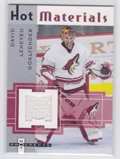 05/06 FLEER...DAVID LENEVEU...HOT PROSPECTS MATERIALS...CARD # HM-LE...COYOTES