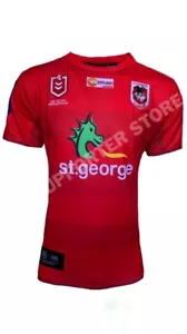 St George ILL Dragons NRL X Blades Away Jersey Sizes S-6XL! T0 - Picture 1 of 4