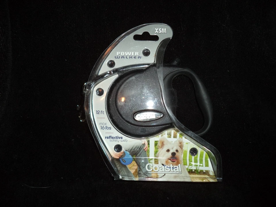 Coastal Pet Power Walker 12' pies correa retráctil reflectante para perros XSM max 16 libras Foto 1 de 1
