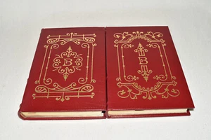 Easton Press 2V DANDELION WINE Ray Bradbury SOMETHING WICKED COMES 1ST LEATHER! - Picture 1 of 13