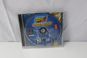 Dragon Ball GT Final Bout PS1 Sony PlayStation 1 - No Manual Tested Back label - Picture 1 of 2