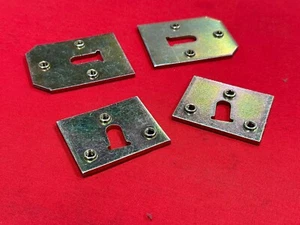 FORD FALCON FRONT DOOR HINGE MOUNT PLATES XR XT XW XY GT GS ZA ZB ZC ZD FAIRLANE - Picture 1 of 3