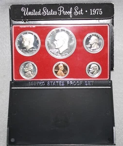 1975 Proof Set U.S. Mint Original Government Packaging OGP - Picture 1 of 2