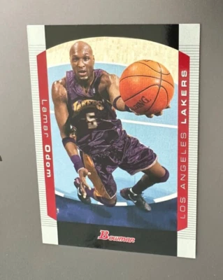 2004-05 Bowman Basketball #77 Lamar Odom - Lakers - Image 1 of 2