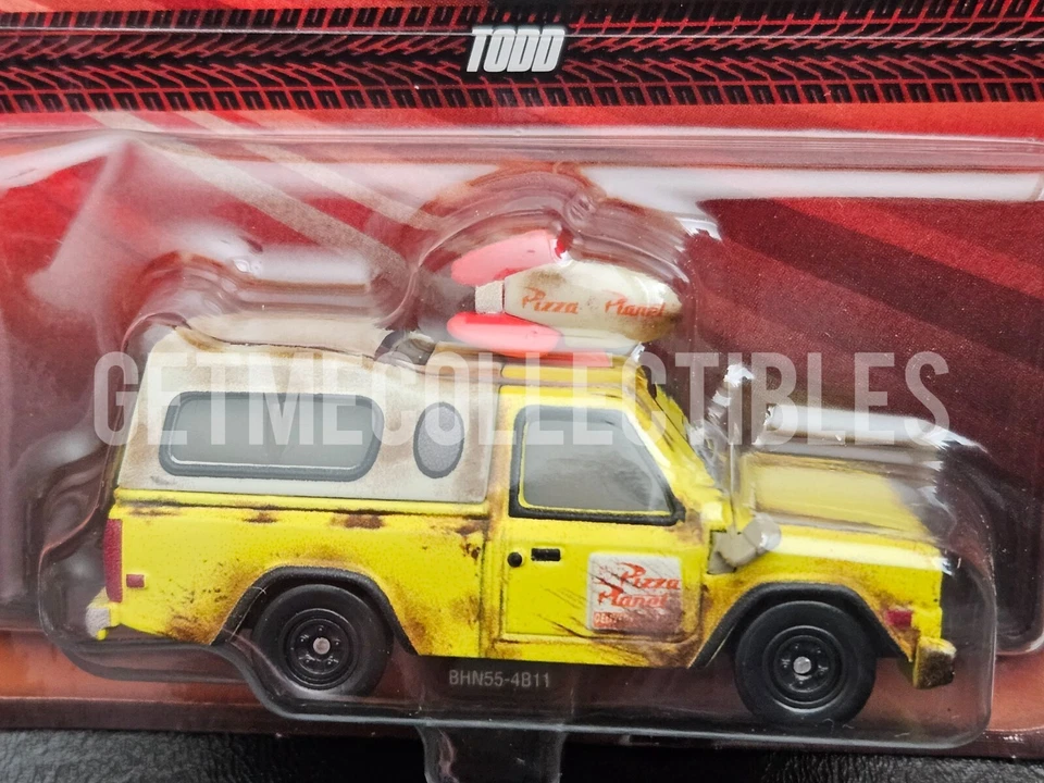 DISNEY PIXAR CARS TODD PIZZA PLANET 2021 MATTEL HHV86