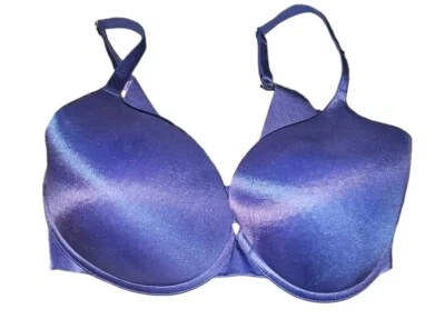 Ambrielle Women Bra 36DD Blue Back Smoothing Full Coverage Underwire - Image 1 of 4