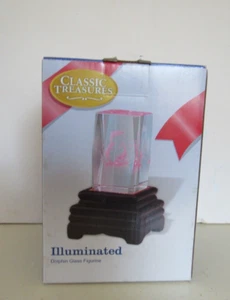 Dolphin glass illuminated 3D laser etched light Classic Treasures - Picture 1 of 7