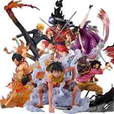 ONE PIECE Action Figures D. Luffy + Zoro + Garp+ Nami + Sanji + Law + Ace + Brok