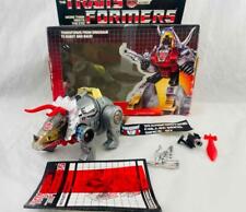 Transformers Original G1 1985 Dinobot Slag Complete w  Box