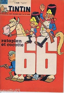 TINTIN n°757 25/04/63 Etat trés moyen - Picture 1 of 1