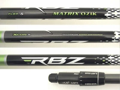 Matrix Ozik stiff taylor made shaft fit 3 wood STEALTH,SIM,SIM2,M1,M3,M5,R1,R15 - Image 1 of 2