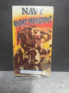 The Navy vs. the Night Monsters VHS (1991 Video Treasures) Mamie Van Doren - Picture 1 of 9