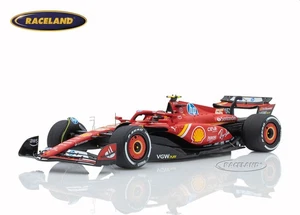 Ferrari SF-24 F1 GP Monaco 2024 Carlos Sainz, Looksmart 1:18 LS18F1064 - Bild 1 von 6