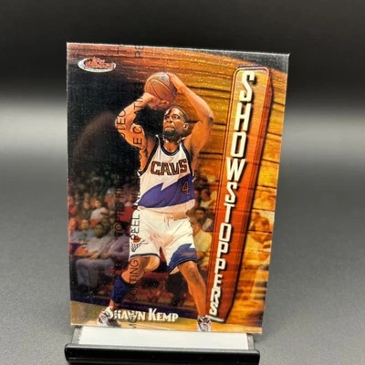 1997-98 Topps Finest #241 Shawn Kemp Showstoppers Cleveland Cavaliers - Image 1 of 2