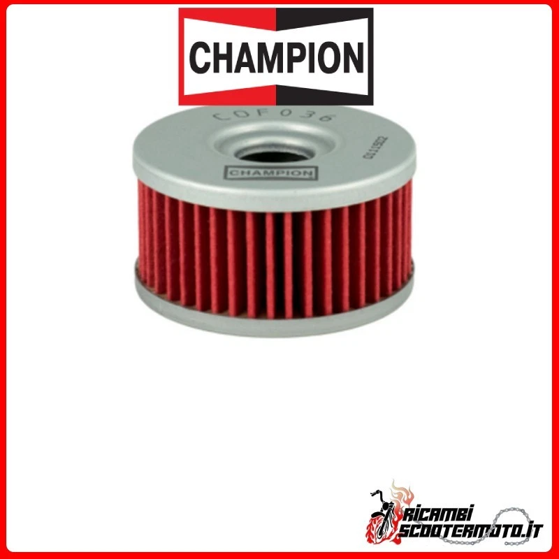 Champion Filtro Aceite COF036 SUZUKI DR350SE R-W 350 1994-1998 100609455#10 Foto 1 de 1