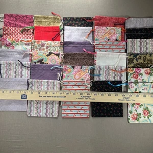 Lote de 30 sobres pequeños hechos a mano con cierre de cincha - Imagen 1 de 5