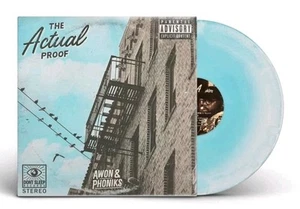 New Awon & Phoniks The Actual Proof LP Blue Vinyl DON'T SLEEP RECORDS Skyzoo - Picture 1 of 5