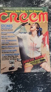 Creem Magazine Vol. 7 #5 October 1975 Rolling Stones/Alice Cooper Willie Nelson - Bild 1 von 20