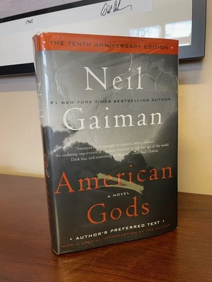 American Gods Neil Gaiman 10th Anniversary Edition SIGNED!!!! - Image 1 of 3