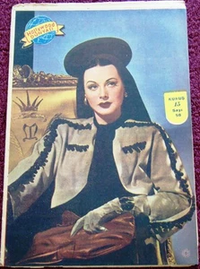 HEDY LAMARR COVER  Hollywood Dunyasi (Ilkkanun 16/44) movies  B. Stanwyck Tracy - Imagen 1 de 3