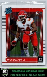 2021 Donruss Optic Nick Bolton #275 Rookie Kansas City Chiefs - Foto 1 di 2