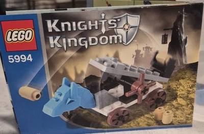 LEGO Knight's Kingdom 5994 CATAPULTA - 100% Completa con Instrucciones Foto 1 de 4