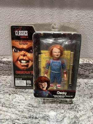 NUEVO Chucky - Child's Play 3 NECA Carrete Toys Cult Classic Series 4 Figura 2006 Foto 1 de 2