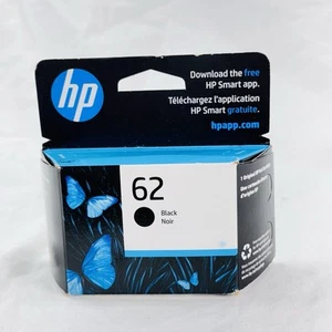 HP 62 Schwarz Original Tintenpatrone, Retail Original Exp. Feb 2026 - Bild 1 von 5