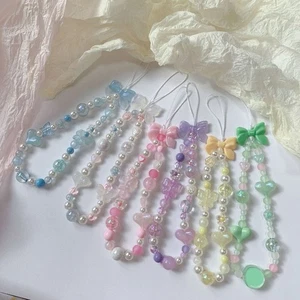 Applicable Headset Cover Beaded Phone Charm Key Chain Phone Charm Key Chain - Photo 1 sur 11