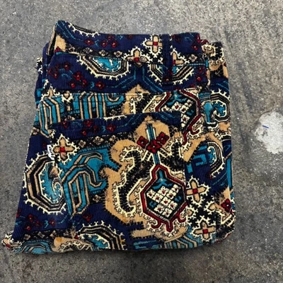 Pantalones Aztecas Vintage Años 60 70 Levi's 646 Pana Campana Parte Inferior Big E Pestaña Blanca 27x27 Foto 1 de 4