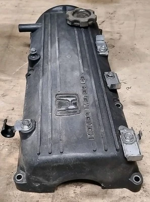 Honda CRX HF 1986 1,5 L 4 cilindros cubierta de válvula fabricante original Foto 1 de 4