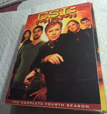 CSI: Miami Complete Fourth Season Drama 7 Disc DVD David Caruso 25 episodes - Image 1 of 3