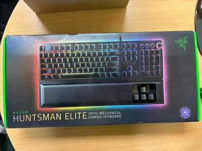 Razer Huntsman Elite Gaming Keyboard With Wrist Rest - Image 1 of 4