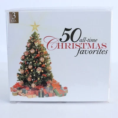 50 All-Time Christmas Favorites 3 CD Set 2005 Holiday Classics Madacy SEALED New - Image 1 of 4