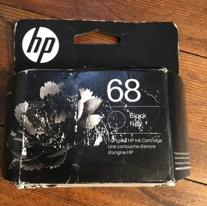 HP 68 Czarny oryginalny wkład atramentowy, ~160 stron, 7FP21TN - Zdjęcie 1 z 3