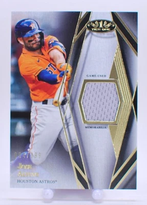 2022 Topps Tier One Tier One Relics #T1R-JA Jose Altuve /399 - Image 1 of 2