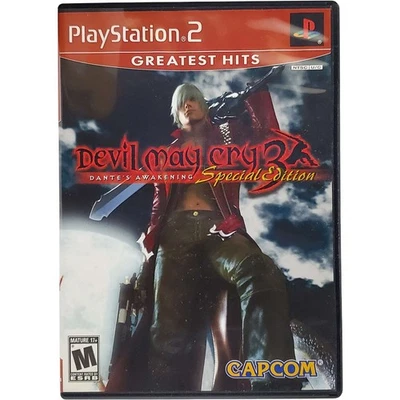 (Wavy Cover Art) Devil May Cry 3 Special Edition Greatest Hits Playstation 2 PS2 - Image 1 of 4