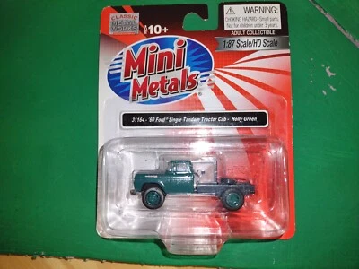 Mini Metals 31164 60 Ford single tandem tractor cab HO scale new sealed - Image 1 of 2