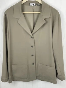 Chaqueta Blazer Abrigo Mujer Chicos Design Talla 3 Caqui - Imagen 1 de 10