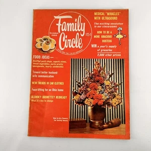 Vintage Family Circle Magazine October 1966 Recipes Advertisements Mid Century - Picture 1 of 17