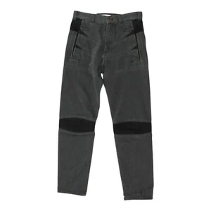 Pantalones de mezclilla cónicos Kenzo para hombre | Pantalones de calce ajustado de diseñador gris vintage - Imagen 1 de 6