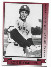 Ron Blomberg 2005 Carolina League 50th Year All-Time Anniversary Card 