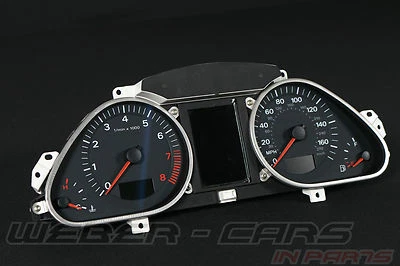 Audi Q7 4L FSI KM/H MP/H Tacho Kombiinstrument MFA USA Cluster Speedo 4L0920950B - Изображение 1 из 4