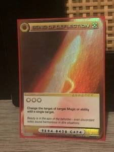 chaotic song of deflection card - Foto 1 di 2