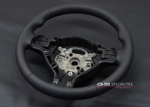BMW E39 M5 E46 M3 Steering Wheel MTechnic black leather STRUCTURED - Foto 1 di 22