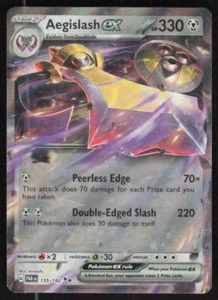 Pokemon TCG SV04: Paradox Rift #135/182 Aegislash ex NM - Picture 1 of 2