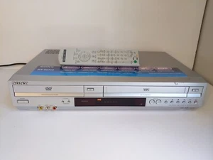 Combo Sony DVD VCR SLV-D271P con control remoto probado - Imagen 1 de 20